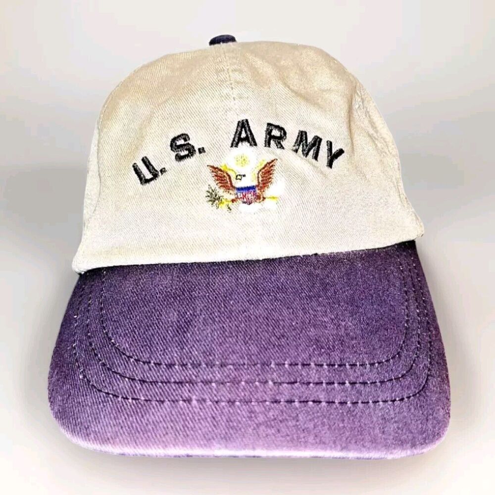U.S. Army Hat Tan Cap Adjustable By KC Caps Fast Shipping USA